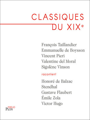 cover image of Classiques du XIXème
